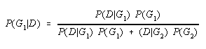  Bayes theorem. 