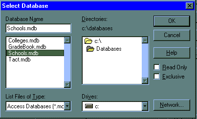 Select Database
