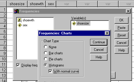 Computing Frequencies using SPSS