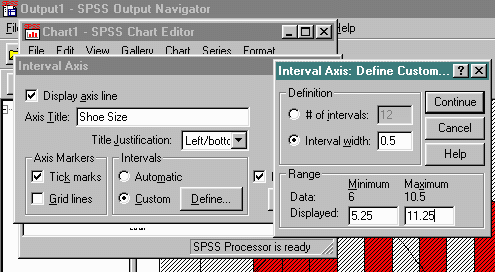 Changing the Interval Axis